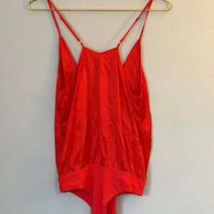 Michelle Mason red camisole M2786 size 0
